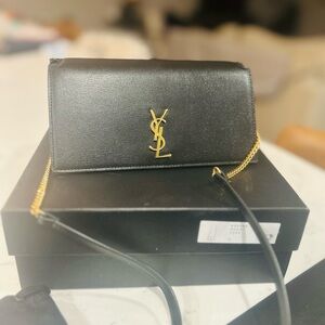COPY - YSL. CELL PHONE HOLDER Leather